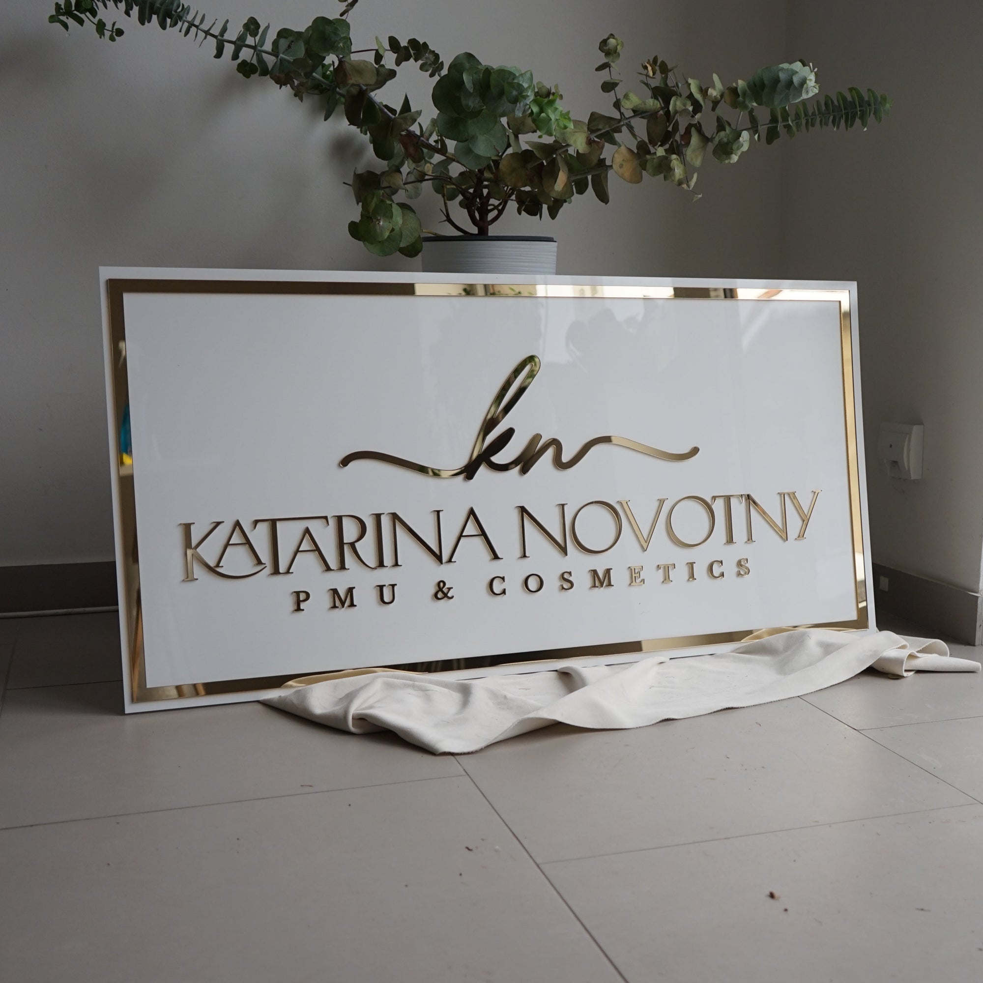 Obdélníková firemní cedule